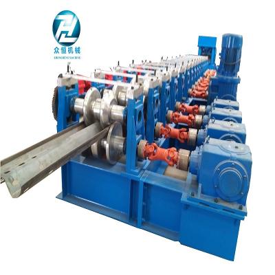 China Construction Material Stores Two Wave Cold Rolled Highway Guardrail Roll Forming Machine For Sale for sale