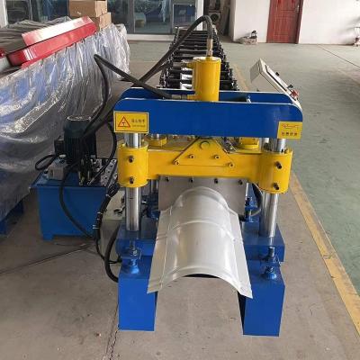 China Hotels Best Quality Prepainted Galvanized Steel Coils Galvanized Steel Roof Ridge Tile Roll Forming Machine for sale