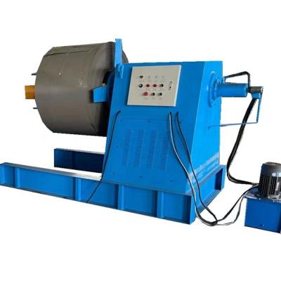 China Garment shops high quality full automatic steel coil hydraulic decoiler / color steel uncoiler unwinding machine for sale