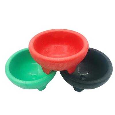 China Viable Kitchen Tool Multifunctional Mexican Seasoning Sauce Taco Salad Bowl Dish Food Container Plant for sale