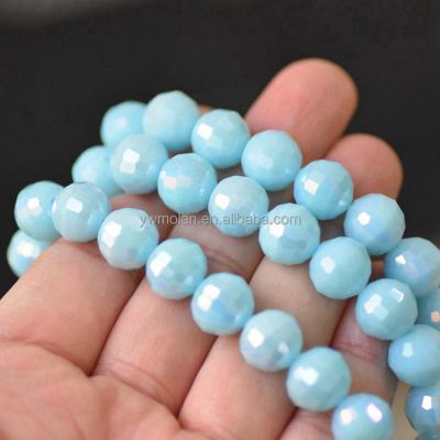 China Beads For Jewelry Making DIY Crafts Around 96 Facets Cut Disco Ball 6mm 8mm 10mm 12mm Crystal Glass Loose Spacer Beads Lot Colors For Jewelry Making DIY for sale