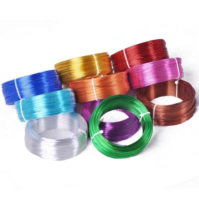 China Craft Beading Wire 1 Large Aluminum Roll 1mm 1.5mm 2mm 2.5mm Soft Metal 3mm Opens Beading Wire For Jewelry Making DIY for sale