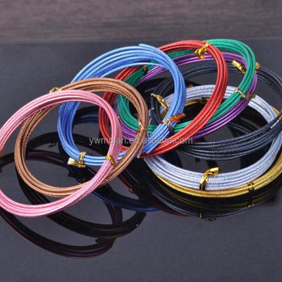 China Craft Beading Wire 1 Roll 12Gauge 2mm 2Meters Cut Metal Craft Aluminum Wire Beads Jewelry Making for sale