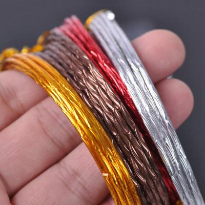 China Beading Craft Aluminum Wire Embossing Wire 2Meters/roll 2mm Soft Metal Crafts Tie DIY Jewelry for sale