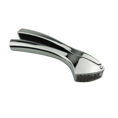 China Durable heavy duty zinc alloy garlic press, manual garlic grater, premium quality garlic crusher for sale