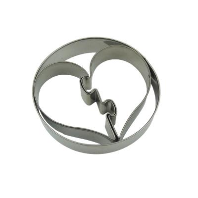 China Full Viable Large Size Stainless Steel Cookie Cutters, Round/Butterfly/Heart Shaped Biscuit Molds, High Quality Baking Decorating Molds for sale