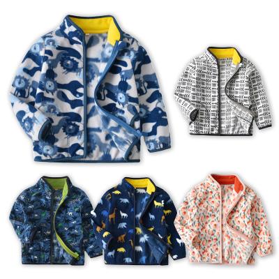 China 2021 fengdu wholesale custom high quality toddler fashion kids polyester/cotton clothes autumn baby boy baseball jacket for sale