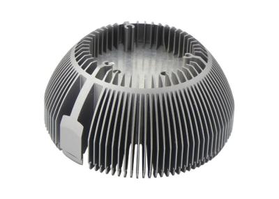 China Lights Radiator Aluminum Die Casting Parts Efficiency Round Extruded LED Heat Sink for sale