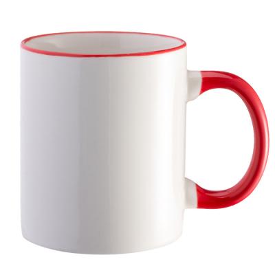 China Sublimation Viable Color Mug 11oz Ceramic Gift Mug for sale