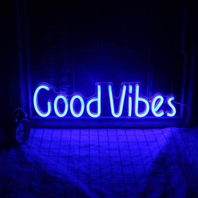 China Other GOODVIBES 12V Neon Decorative Molding Light Powered Backplane Clear Neon for sale