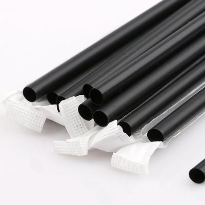 China Minimalist PP Straw Bar Accessories Organic Drinking Rotating Straw With Different Paper Sleeves Packing To Customize Size And Logo for sale