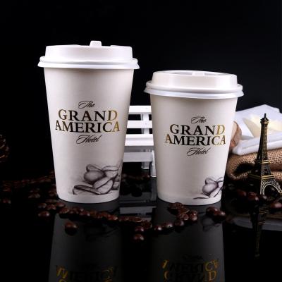 China Recycled Materials Paper Cups For Coffee In Single Wall Paper Cup With Golden Customized Logo For Hot And Cold Drinks for sale