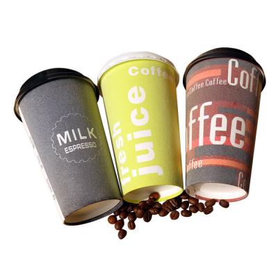 China Recycled Materials Heat Insulation Foam Compostable Coffee Cups For Logo Disposable Corrugated Paper Custom Printed Paper Custom Sizes for sale