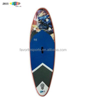 China PVC & EVA & Drop stitch FAVORITE Easy Sip Inflatable Surfboards Stand Up Paddle Boards for sale