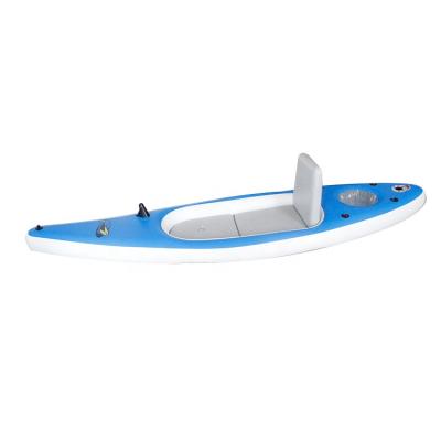 China Fishing the FAVORITE Kayak Single Kayak Inflatable Fishing Boat for sale