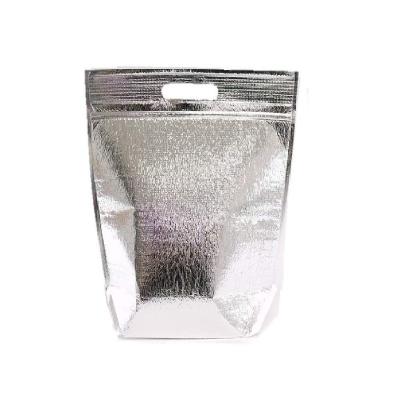 China Food Grade Moisture Proof Custom Plastic Tea Bag With Holder Foil Material Tea Packing Bag for sale