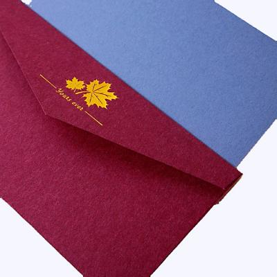 China Custom Blank Gift Envelope Hot Selling A4 Paper Gift Wedding Invitation Packaging Envelope for sale