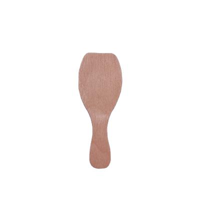 China Good Quality Disposable Mini Tableware Eco - Friendly 60mm Wooden Spoon for sale