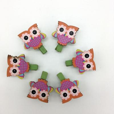 China China Promotional High Quality Colorful Wooden Clothespin Craft Clip for sale