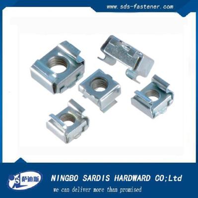 China HIGH QUALITY CAGE NUTS from HAIYAN low carbon steel ZHEJIANG CHINA for sale