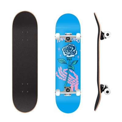 China 7 Ply Adult Chinese Maple Complete Skateboard for sale