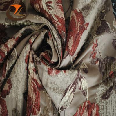 China Factory design hot sale hai anti-static new high density woven fabric yarn ning dyed jacquard curtain fabric for sale