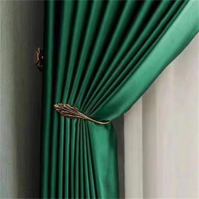 China Blackout Hot Sale European Style Dimout Fabric Bronzing Curtain Fabric for sale