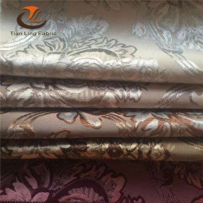 China 280cm Width Jacquard Velvet Antistatic Fabric For Sofa And Curtain for sale