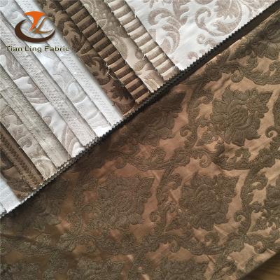 China Jacquard Chenille Anti-Static Upholstery Fabric for sale