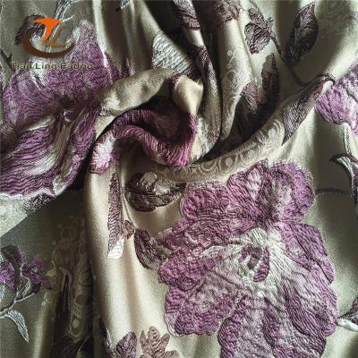 China Antistatic Chinese Jacquard Brocade Fabric Price for sale