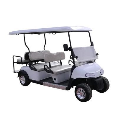 China 4 seater gas power safe practical environmental cheap golf cart with CE certificate 8 inch for sale