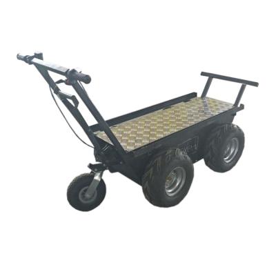 China new design 4x4 mini garden electric dumper for sale agricultural electric cart for farm trasnportation 400kgs for sale