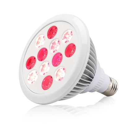 China CE E27 850nm 660nm LED Blood Vessel Removal SGROW Red Light Therapy 24W Collagen Red Light Therapy Bulbs for sale