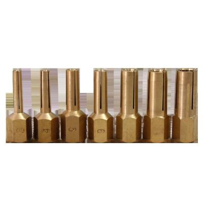 China Copper Short Cycle Arc Welding Chuck Pulled Bushing for sale