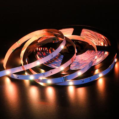 China 12V 14.4W/Meter Residential White High Brightness SMD 5050 RGB LED Panel Light Strip for Stairs and Kitchen for sale