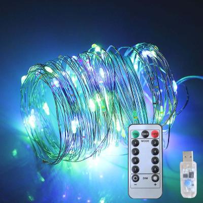 China Residential 20M Copper Wire LED USB String Lights for Outdoor Party and Wedding for sale