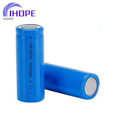 China Hot Sale Miner's Lamp 18500 1500mAh 3.7V Lithium Ion Battery for sale