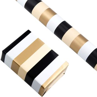 China 2022 New Design Popular Fashionable Eco-friendly Waterproof Custom Printed Gift Wrapping Paper Rolls For Wrapping for sale