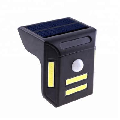 China Outdoor Waterproof Wall Lighting Led Solar Powered Outdoor Garden Spot Lamp Wall Lights With Panel for sale