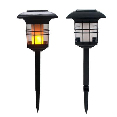 China Outdoor Waterproof Garden Garden Lights 1200lm LED Solar Flame Effect Light for sale