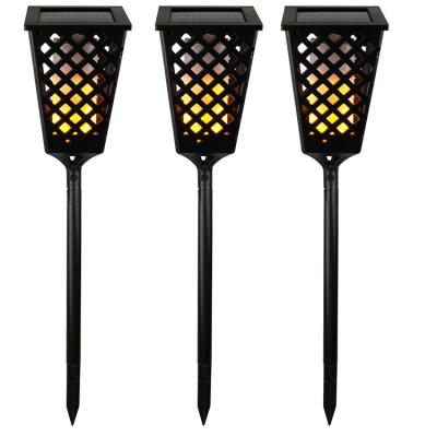 China Park Landscape Waterproof Decoration Solar Garden Torch Lights 51LED Flame Path Dancing Light for sale