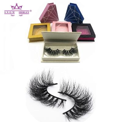 China Wholesale Private Label Natural Long Mink Lahes 3d Mink Eyelashes Eyelashes With Lash Custom Package for sale