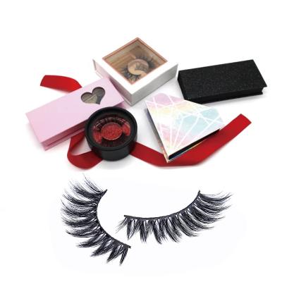 China 2022 Natural Long In Different Sand Eyelash Extensions Wholesaler Lashes Ellipse Soft Natural Flat Mink Eyelash Extensions Silk Stock for sale