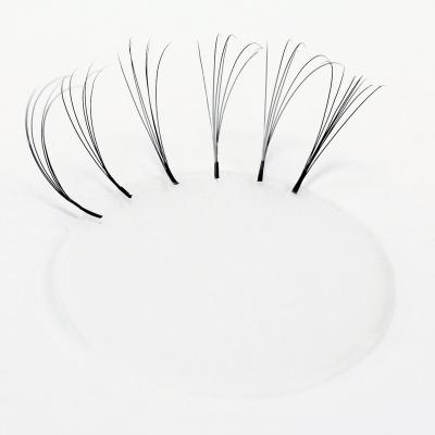 China 1S Bulk Bloom Volume Natural Lash Fans With Easy Apply for Extension Strands for sale