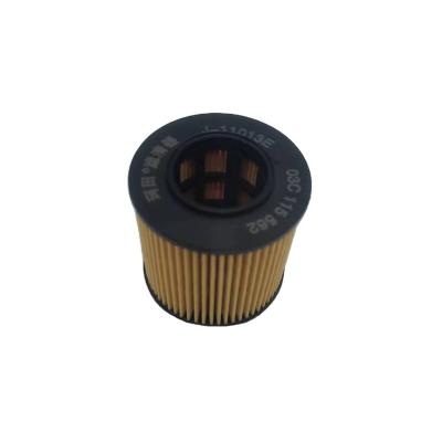 China Used for impurities removed and engine protected Polo Jinqing Paper Oil Filter 03C115562 for sale