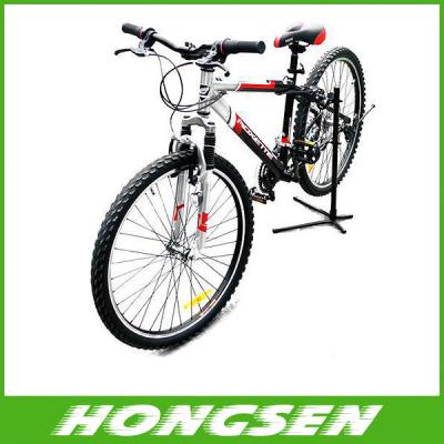 China Bicycle spare parts of bicycle repairing and washing rack for sale