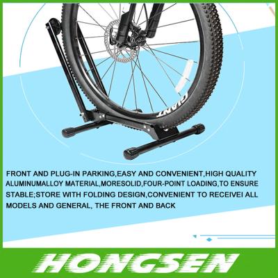 China HS-026A New high-level road bicycle metal rack floor bike parking stand for sale