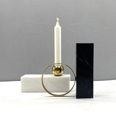 China Home Decoration Luxury Gold and Silver Stainless Steel Candle Holders Home Art Decor For Home Decor Wedding for sale