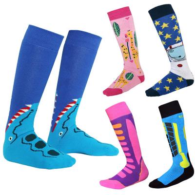 China Outdoor Breathable Family Thicken Breathable Cotton Ski Socks Adult Children To Keep Warm Towel Sports Stockings for sale