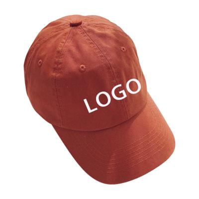 China COMMON Wholesale Panel Vintage Solid Color Light Soft Top Baseball Cap Customized LOGO Outdoor Sports Baseball Caps for sale